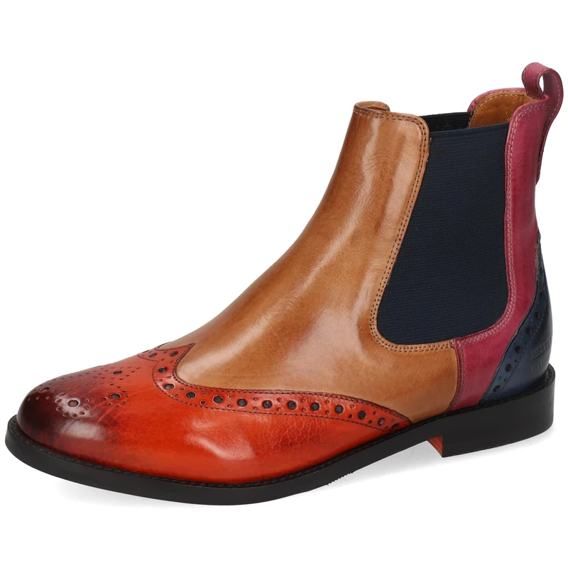 Melvin & Hamilton Women's Selina 29 Chelsea Boot, Multicoloured, 3.5 UK