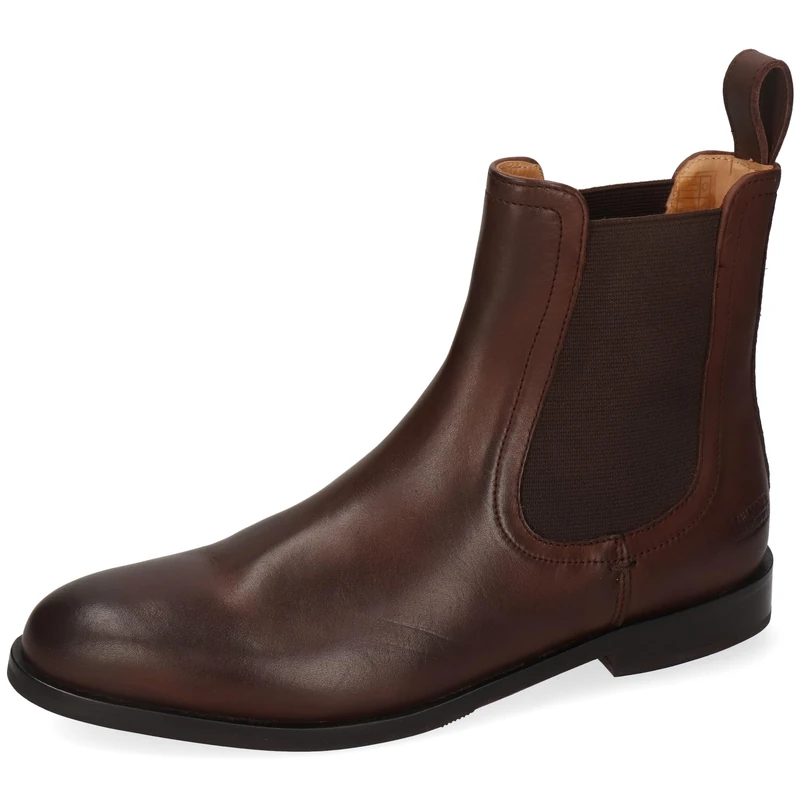 Melvin & Hamilton Women's Susan 100 Chelsea Boot, Brown, 5 UK