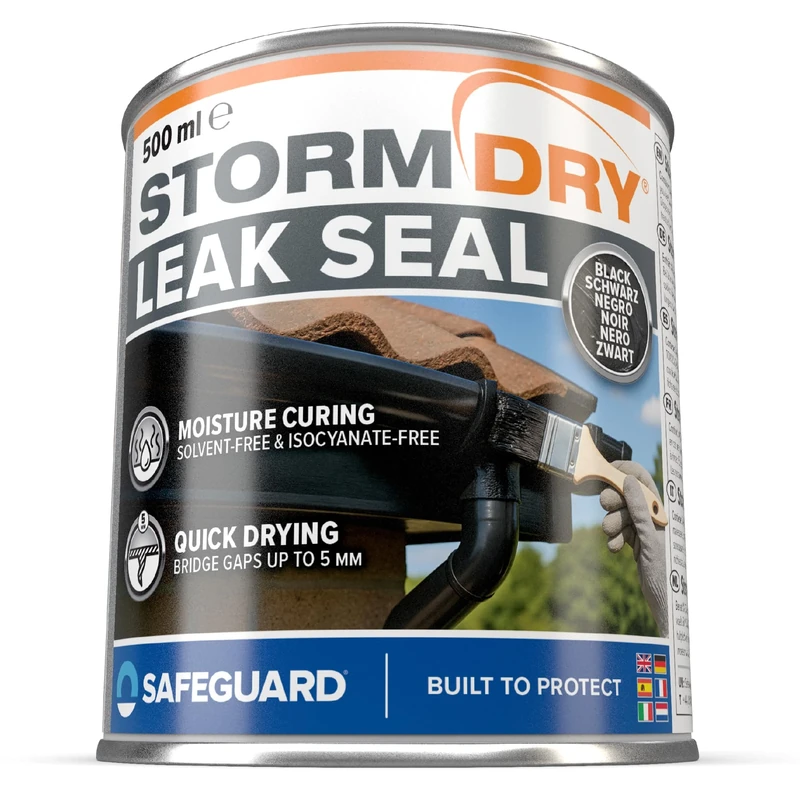 Stormdry One Coat Leak Seal 500ml - Quick-Dry Roof & Gutter Seal