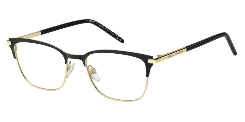 THE MARC JACOBS Unisex Adult Glasses, Gold Black_, ESTANDAR