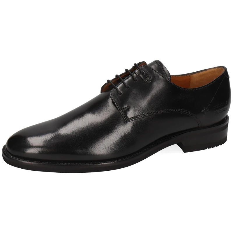 Melvin & Hamilton Clint 1 Derby Shoes - Black - Men's Size 7 UK