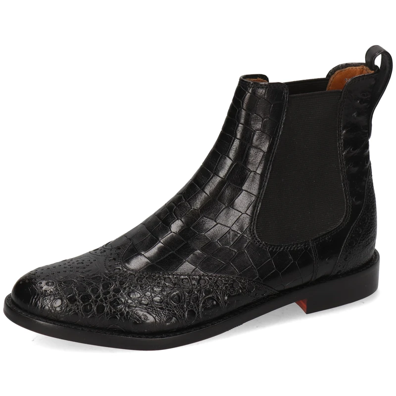 Melvin & Hamilton Women's Selina 29 Chelsea Boot, Black, 5 UK
