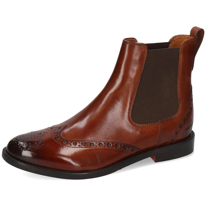 Melvin & Hamilton Women's Selina 29 Chelsea Boot, Brown, 7 UK