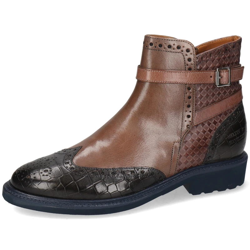 Melvin & Hamilton Women's Selina 25 Ankle Boot, Taupe, 6 UK