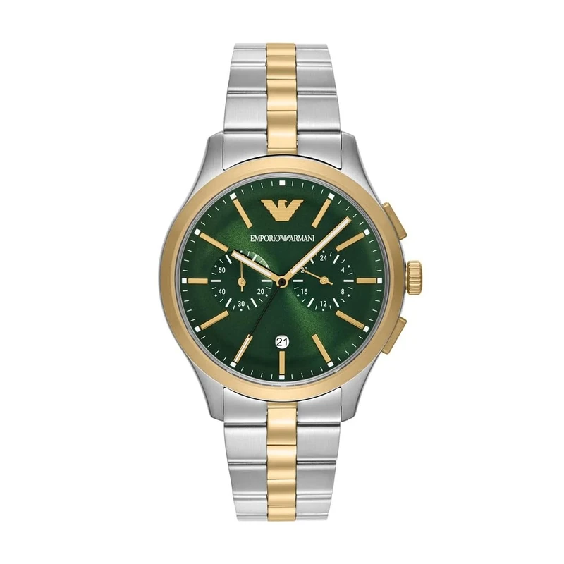 Emporio Armani Men's 42MM Two Tone Stainless Steel Watch, AR11692