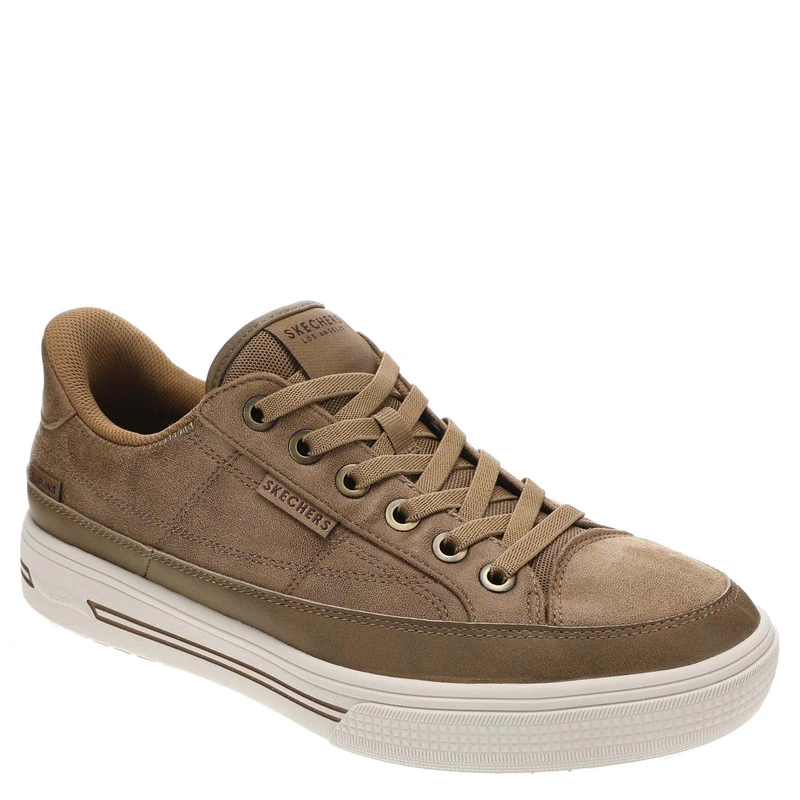 Skechers Men's Arch FIT Arcade Join YA There Trainers, Brown, 8 UK - Image 1