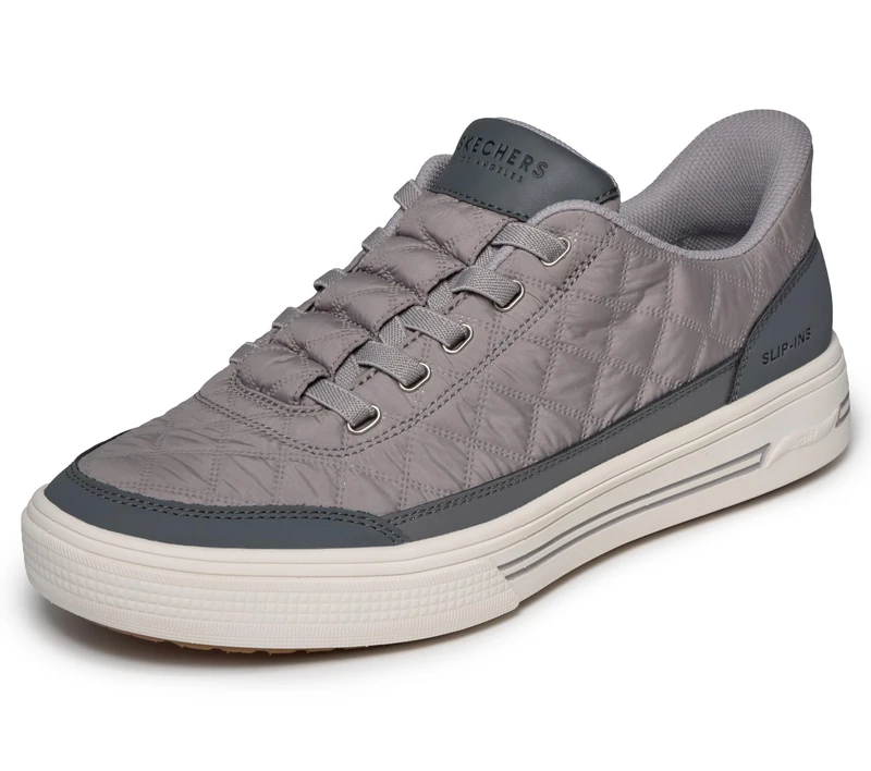 Skechers Men's Arch FIT Arcade Charming Daze Trainers, Gray, 8.5 UK - Image 1