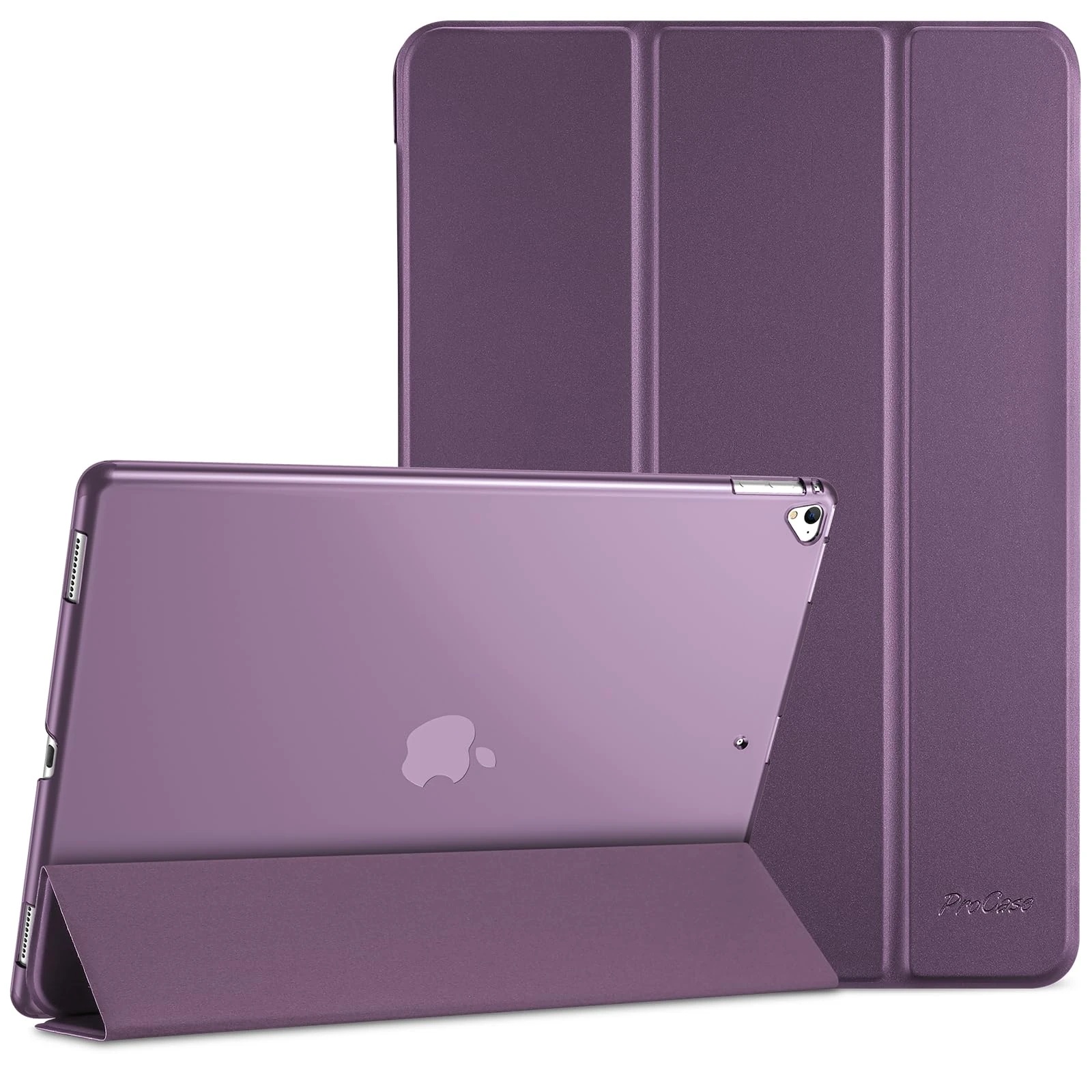 ProCase Smart Case for iPad Pro 12.9 1st and 2nd Generation (2015 and 2017 Model), Stand Cover Support Auto Sleep/Wake -Darkpurple