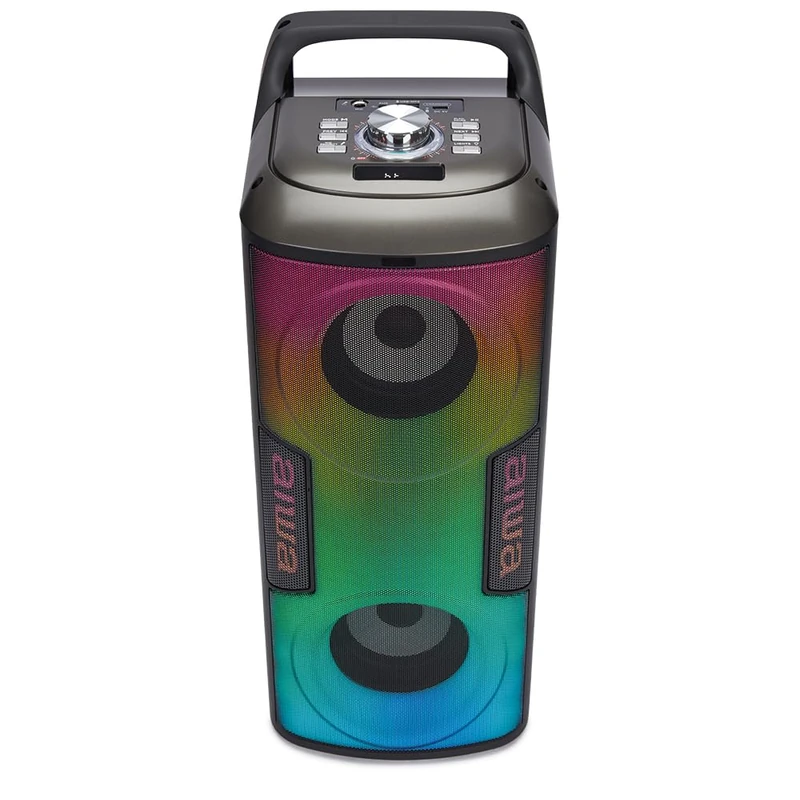 Aiwa KBTUS-100 Dual 4" Party Speaker - RGB & Hyperbass - Image 1