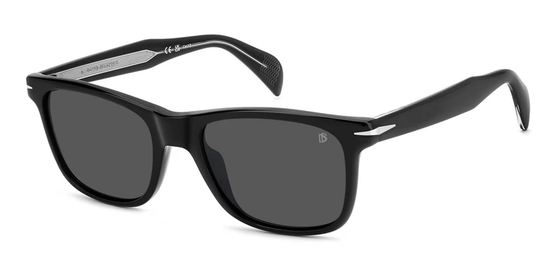 DAVID BECKHAM DB 1197/S Glasses, Black, Standard Unisex Adult