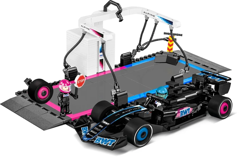 BWT Alpine F1 Pit Stop