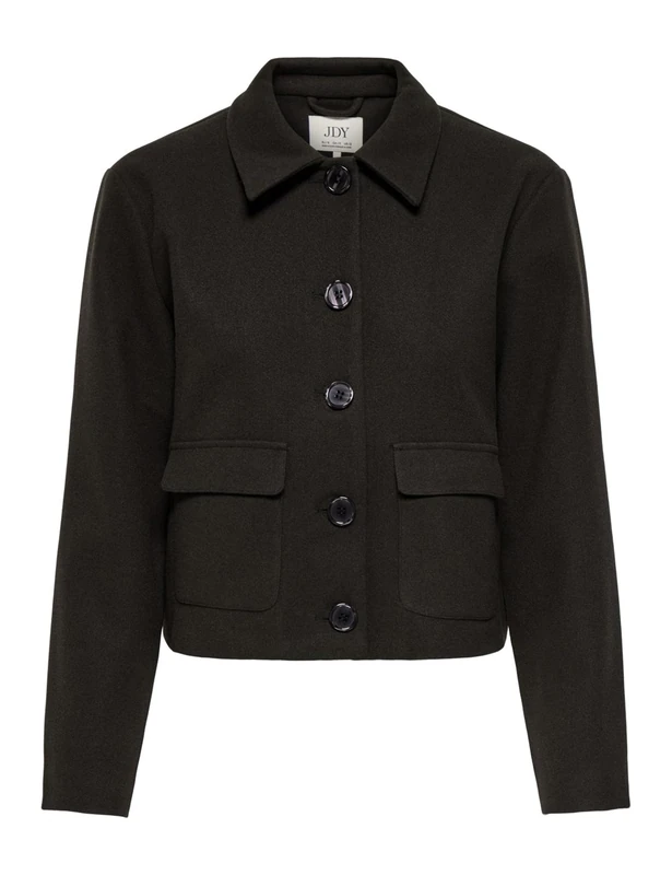 JdY Women's Jdycallie Life Short Jacket OTW Hab Noos, chocolate cake, S