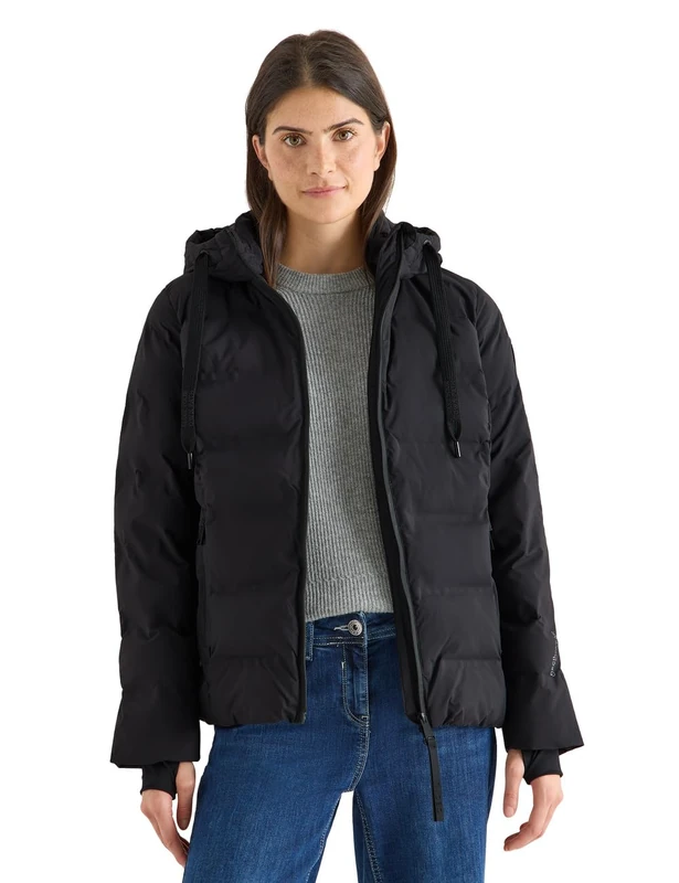 CECIL Jacket with Taped Seams Black XL