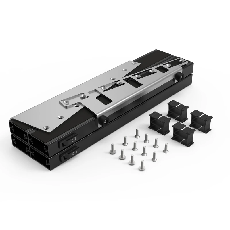 D'Addario XPND Pedalboard Core Expansion Kit - Adjustable Double Row Pedalboard Upgrade