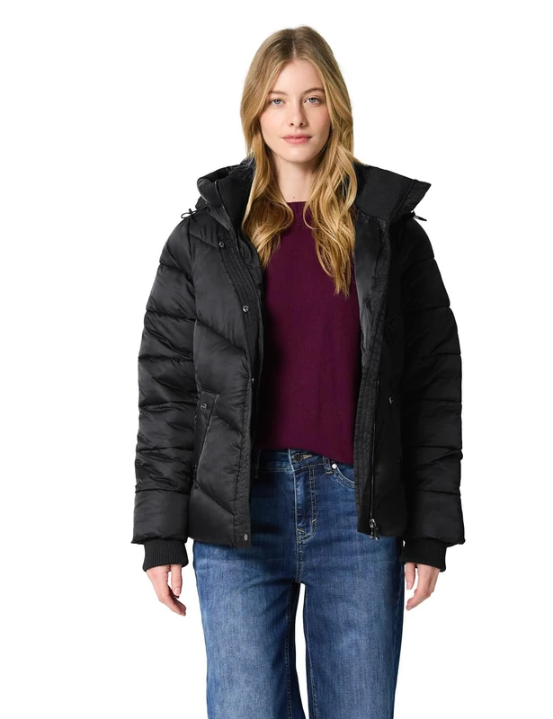 Street One Studio Women's 2005330 Lined Jacket, Black, 10 - Image 1
