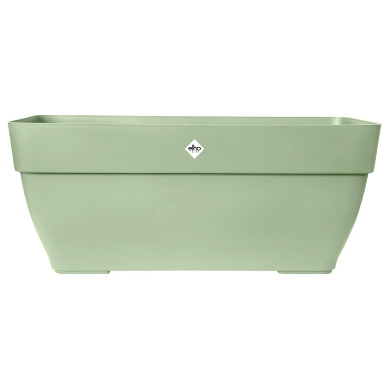 elho Vibia Campana Trough 80 - Planter for Outdoor - Ø 76.5 x H 33.3 cm - Green/Pistachio Green