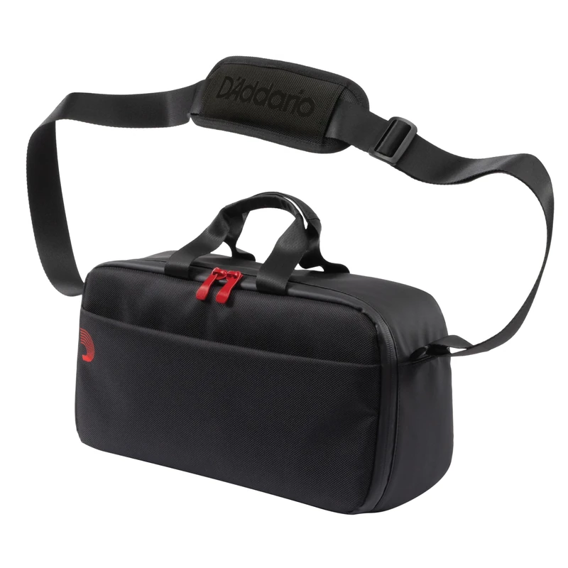 D'Addario XPND Guitar Pedal Board Case - Backline Pedalboard Transporter - For XPND Core Single Row Pedalboards - Padded Carry Strap