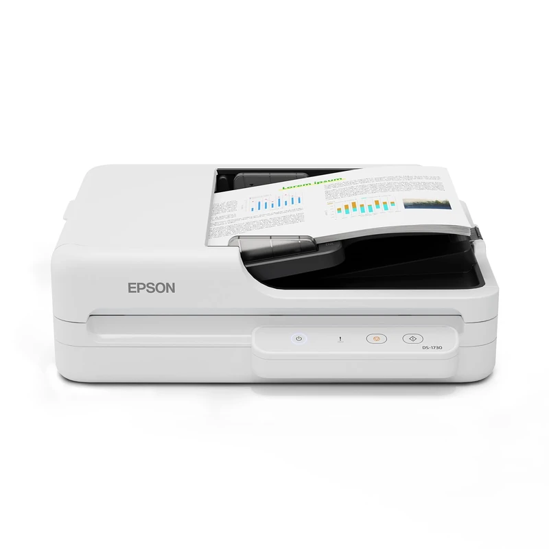 WorkForce DS-1730 Compact Flatbed Scanner For Small Businesses And Home Offices