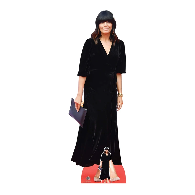 Star Cutouts CS1222 Claudia Winkleman Cardboard Cut Out Height 166cm