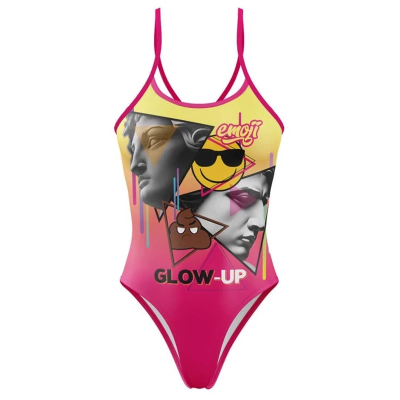 OTSO THINK SPORT OtsoGlow-Up Swimsuit M Pink - Women's One-Piece