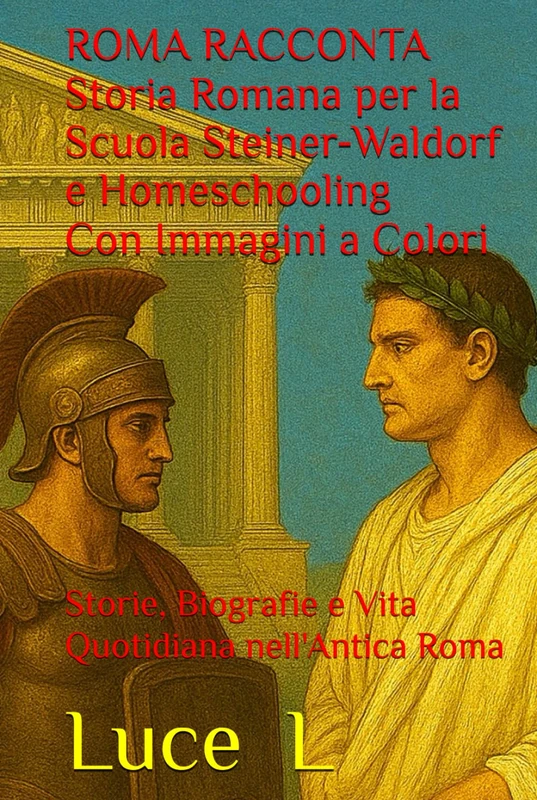 ROMA RACCONTA Storia Romana per la Scuola Steiner-Waldorf e l'Homeschooling: Storie, Biografie e Vita Quotidiana nell'Antica Roma