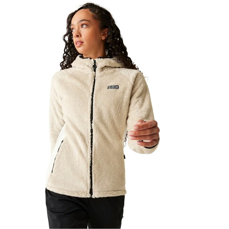Dare2b Women's Torrek Mountain Pro Hiking Midlayer, Fluffy Stretch Walking Fleece