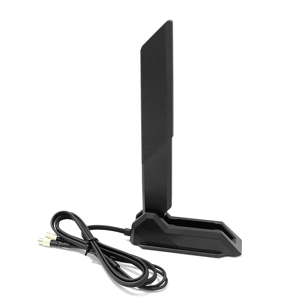 HSSDTECH WiFi 7 Tri Band Antenna 2.4GHz 5GHz 6GHz WiFi Antenna for MSI MEG Z890 Z790 X870E, MPG Z890 Z790 X870E, MAG X870E B860 B850 Z790 Z890, PRO B850-VC Z790-VC B760-VC, Z790 Gaming Plus (Black)