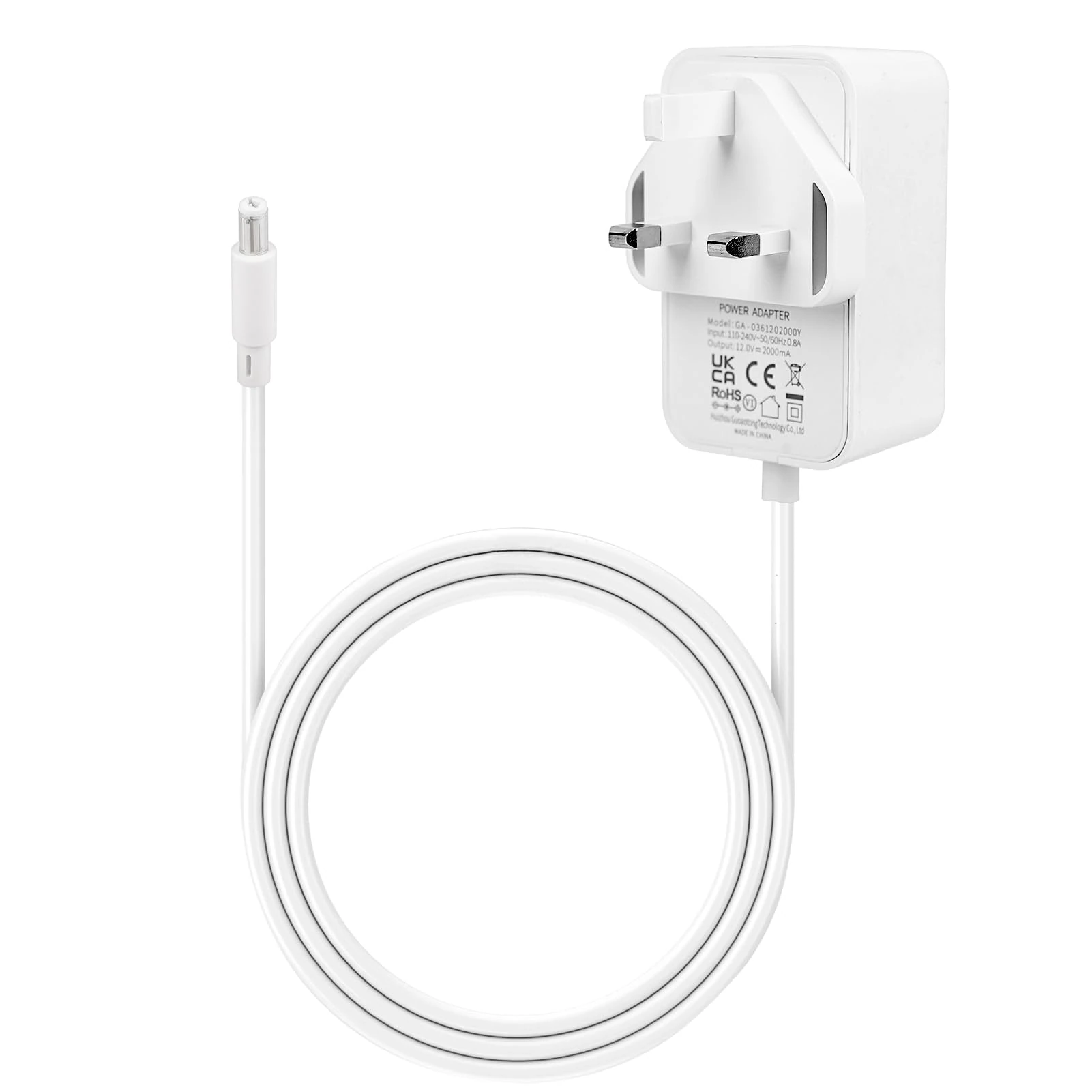 12V Power Adapter Compatible with BT-Openreach ONT Openreach EchoLife-HG612-Fibre-optic-Modem, 1.5M 2A Power Replacement 5.5 x 2.1mm Power Charger for ONT ECI Modem Router desk lamp atomizer