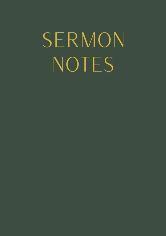 Sermon Notes