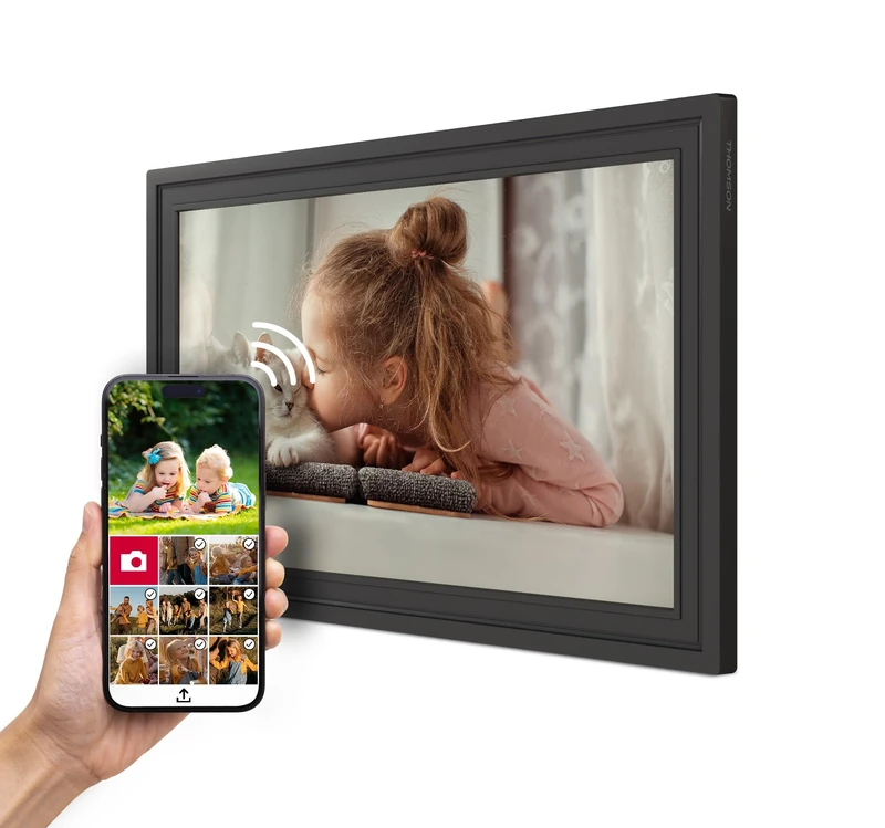 Thomson 15 Inch Digital Photo Frame - 1080p FHD IPS Touchscreen