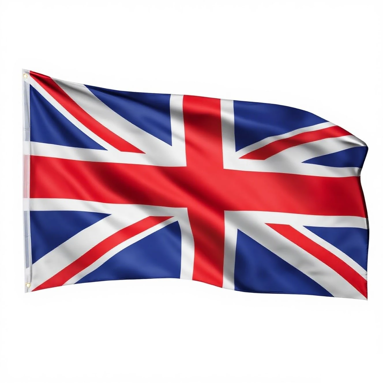 Union Jack Flags, England Flags 5ft x 3ft with Eyelets, 100% Polyester (1pack)
