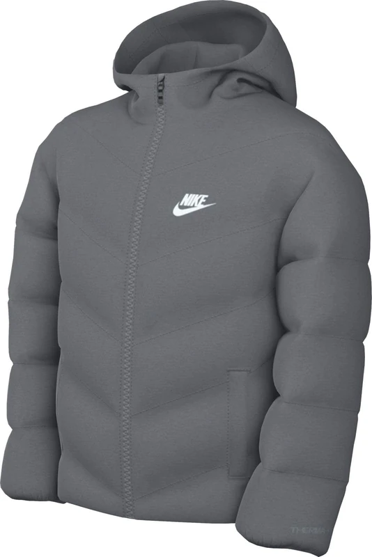 Nike Sportswear All Day Play Therma-FIT Older Kids' Wide Fit Puffer Jacket HQ4976
