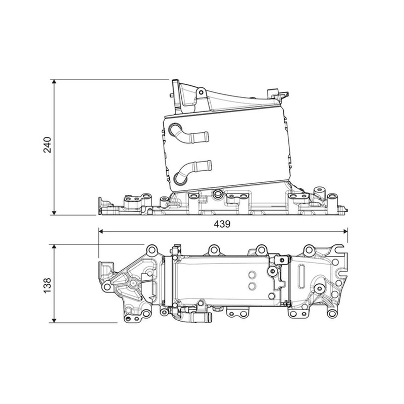 Valeo Intercooler (Car) 822935