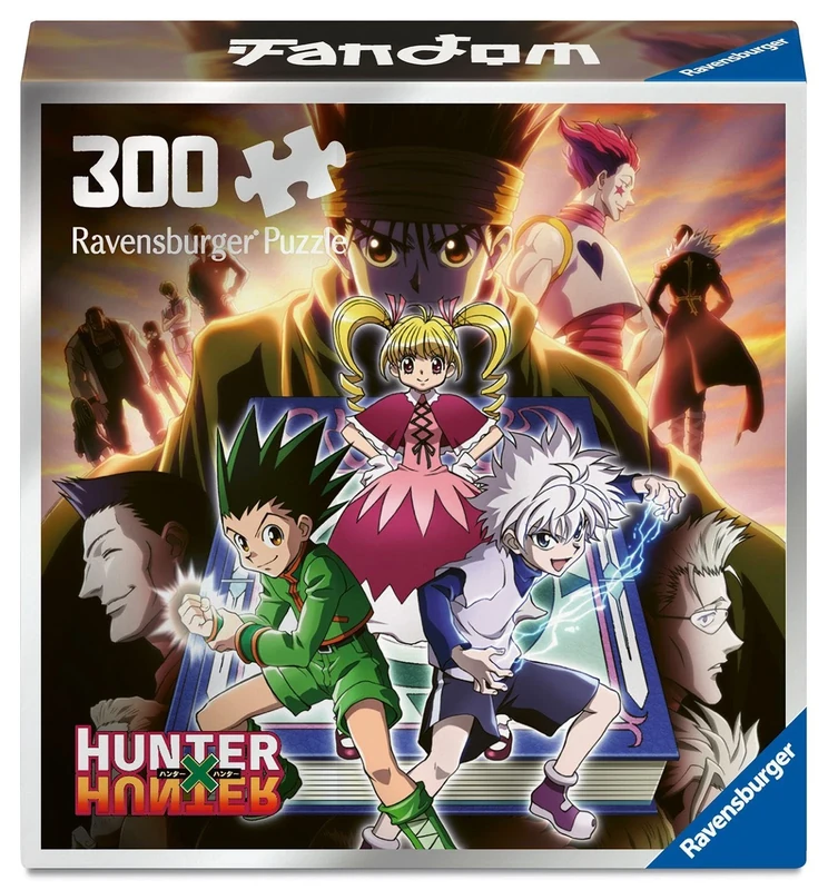 Ravensburger Hunter x Hunter 300 Piece FanDom Puzzle – XXL Jigsaw for Teens & Adults, Durable Pieces, Collectible Anime Puzzle