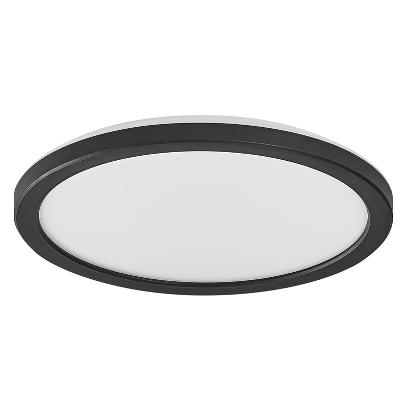 OSRAM SMART+ WiFi Orbis Ultra Slim LED Panel Light 235mm Black, 19W, 1070lm, RGB+TW 2700-6500K, Alexa