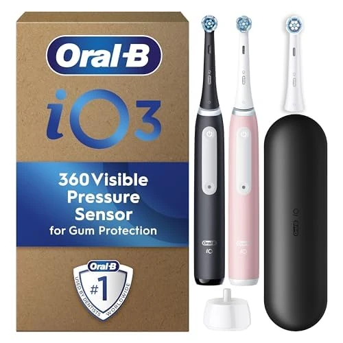 Oral B Black & Pink + 9 Heads