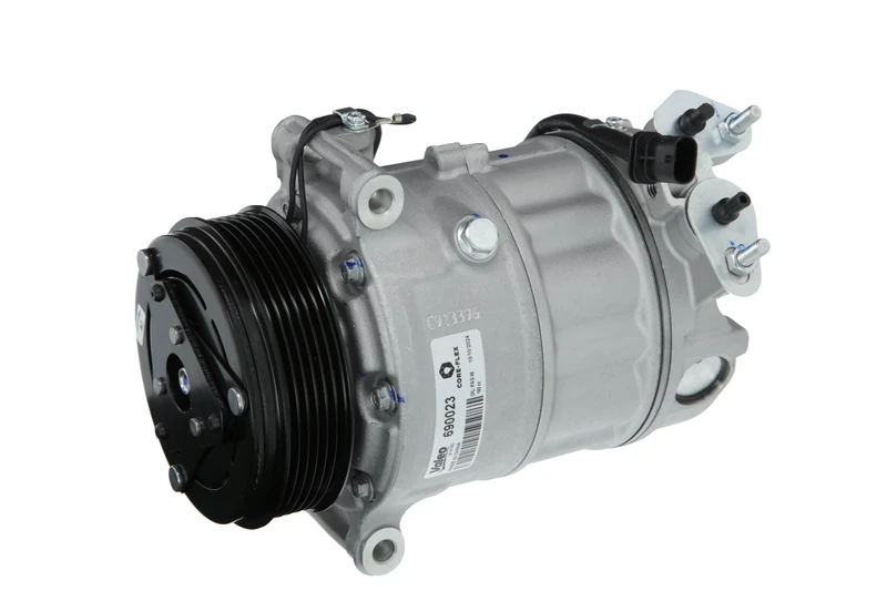 Valeo Compressor, Air Conditioning, Prefilled with Oil, 690023