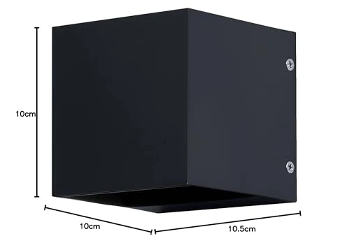 OSRAM Smart+ Matter Over WiFi Beam Outdoor Wall Light, 8W 750lm Grey, Adjustable White 3000K-6500K and 16 Million Colours, Directional Beam Angle, App Controlled, Amazon Compatible