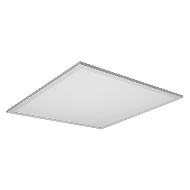 OSRAM SMART+ Matter Over WiFi LED Panel 60 x 60 cm, RGB Colour Changing, Warm White 3000K, 36W/3200lm, Adjustable Ceiling Light by App and Voice Control, Aluminium