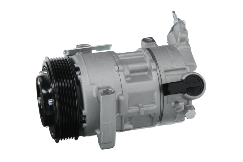 Valeo Compressor, Air Conditioning, Prefilled with Oil, 690018
