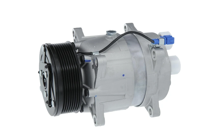 Valeo Compressor, Air Conditioning, Prefilled with Oil, 690029