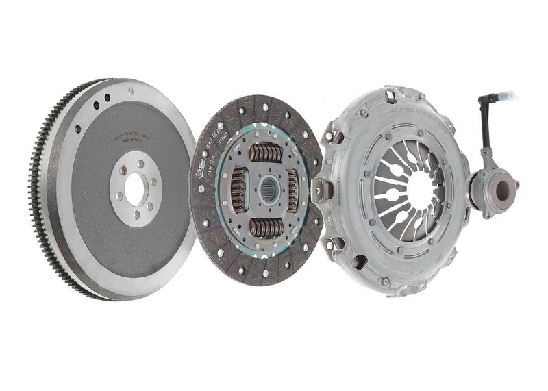 VALEO -845166-Clutch Kit-Cover Outer Diameter: 228, With lid: YES, With disc: YES, Steering Wheel Presence: RIGID FLYWHEEL