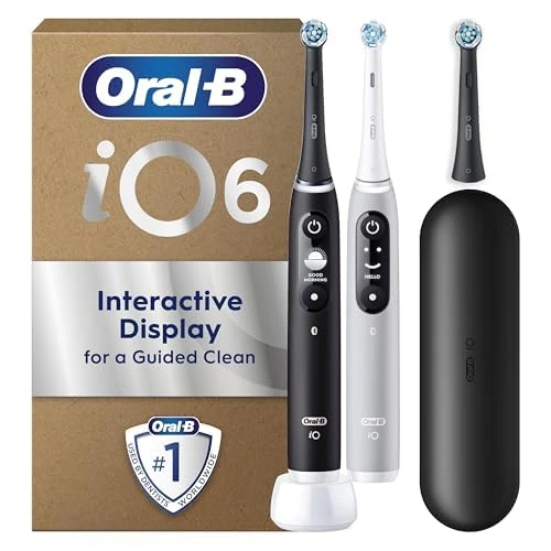 Oral B Black & Grey + 5 Heads