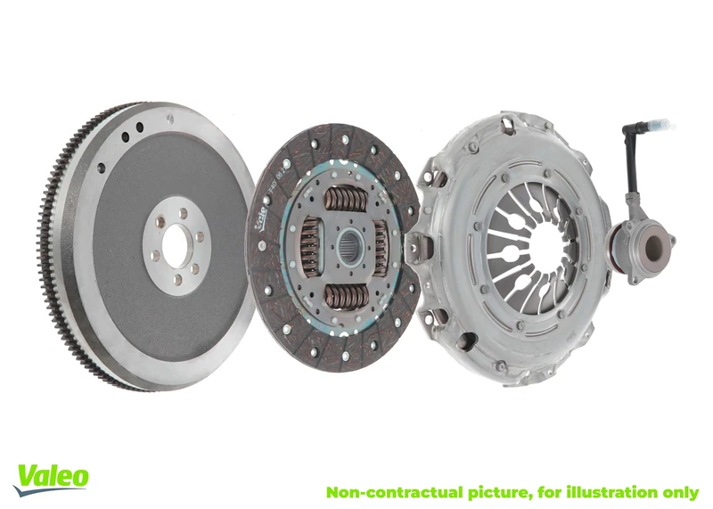 VALEO -845218-Clutch Kit-Cover Outer Diameter: 239, With lid: YES, With disc: YES, Steering Wheel Presence: RIGID FLYWHEEL
