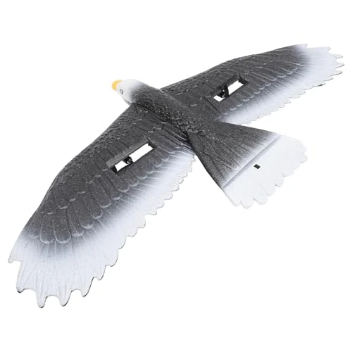 RiToEasysports RC Plane Remote Control Glider,6 Axis Mode 3 Channel Remote Control Simulation Eagle Airplane for Kids & Adults