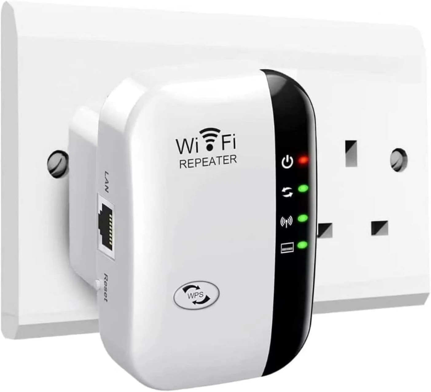 2025 Newest WiFi Booster, WiFi Extender, WiFi Repeater, Covers Up to 5500 Sq.ft and 55 Devices, Internet Booster - with Ethernet Port, Quick Setup, Home Wireless Signal Booste