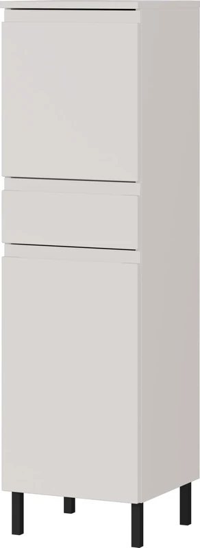 Germania 8242-572 GW-Salinas Cabinet in Cashmere Handle-Free Design 34 x 120 x 34 cm (W x H x D)