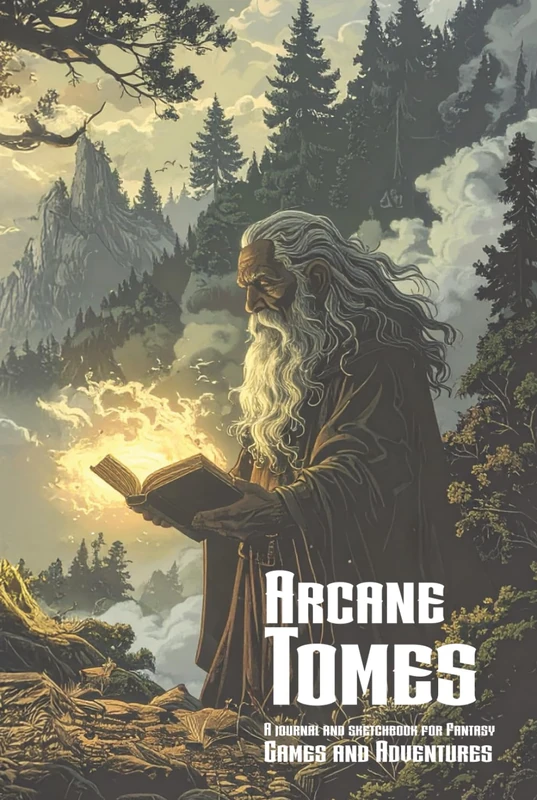 Arcane Tomes A Journal and Sketchbook for Fantasy Games and Adventures - Image 1