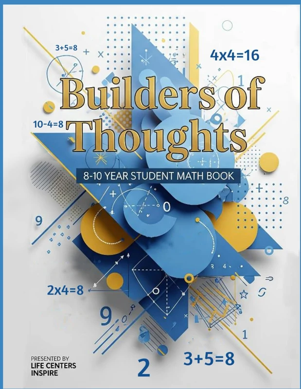 Builders of Thoughts Student Math Book 8-10 Year - Image 1