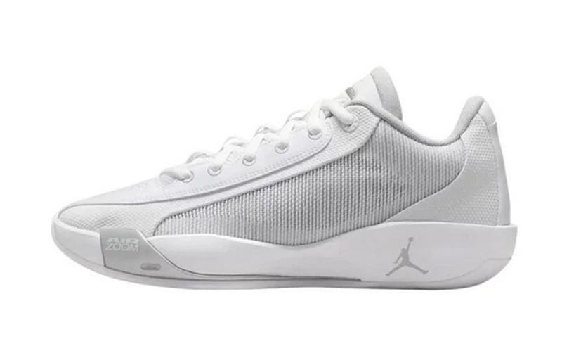 Nike Men's Jordan Luka .77 Sneaker, White Grey Fog, 2.5 UK